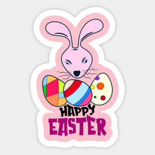 happy easter day 2024 Sticker